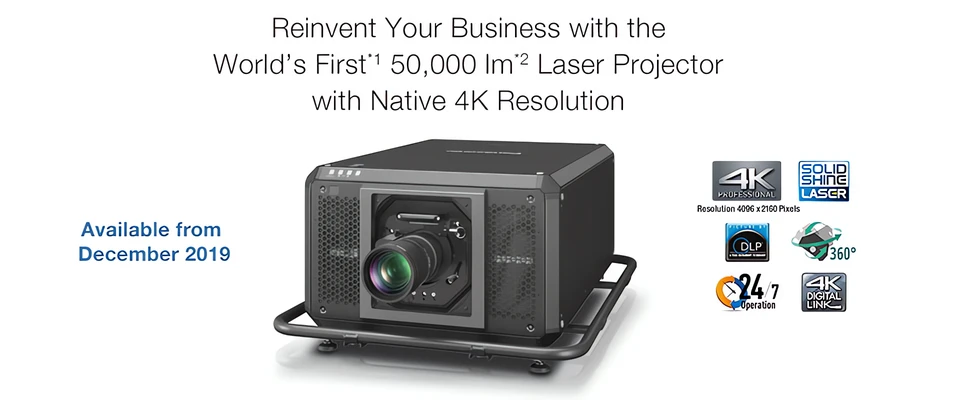 "Najmniejszy" projektor laserowy od Panasonica