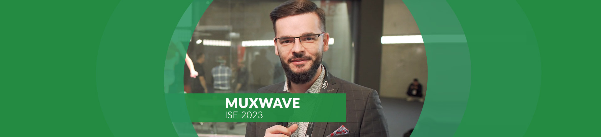 Innowacyjny ekran ledowy wyglądający jak hologram [ISE 2023]