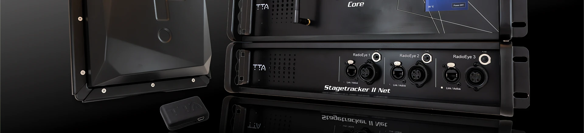 TTA Stagetracker II - System śledzenia dźwiękiem i światłem