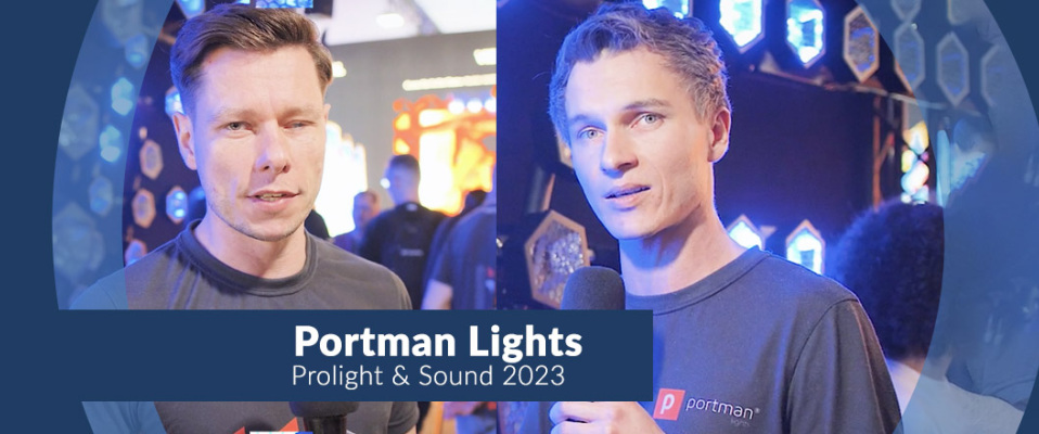 Portman: oprawy LED z pazurem! [Prolight &amp; Sound 2023]