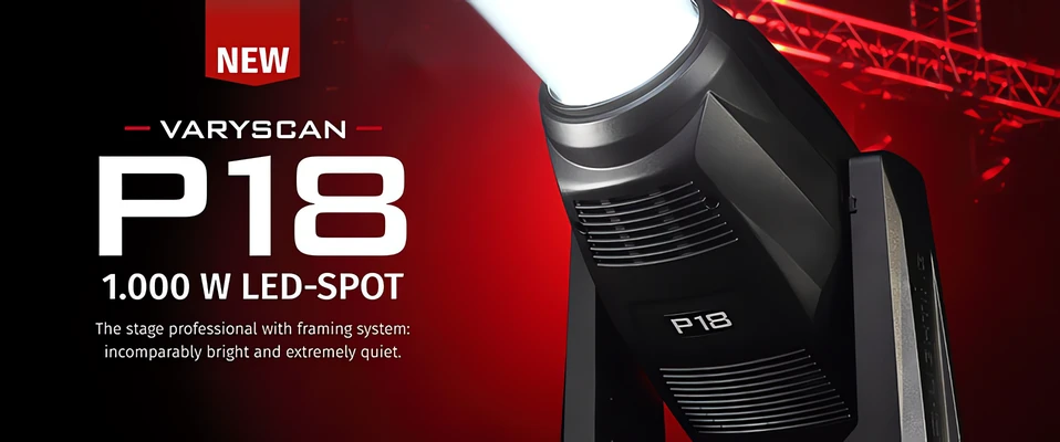 Varyscan P18 - Potężna moc LED od JB Lighting