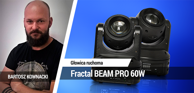 Głowica ruchoma Fractal BEAM PRO 60W