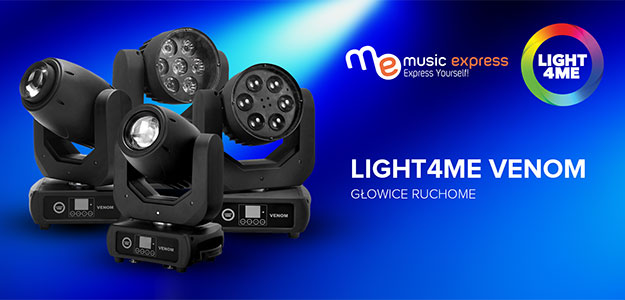VENOM - Nowe ruchome głowice od Light4Me