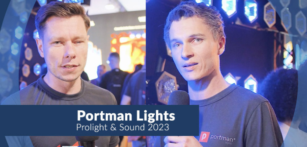 Portman: oprawy LED z pazurem! [Prolight &amp; Sound 2023]