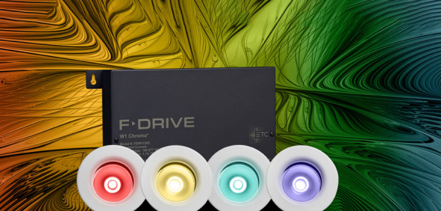 ETC dodaje funkcję sterowania kolorem w F-drive W1 Chroma