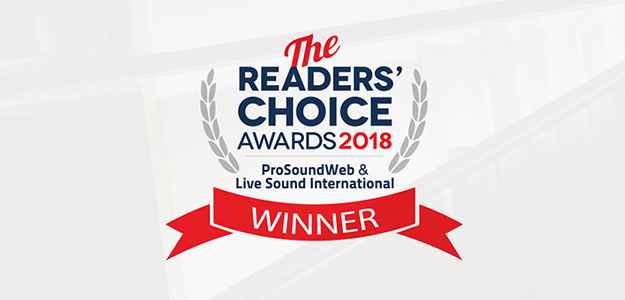 ProSoundWeb Readers Choice Product Awards 2018