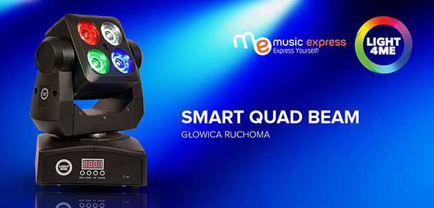 SMART QUAD BEAM - Superlekki beam od Light4Me w niższej cenie