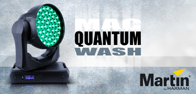 Niezwykle jasny Martin MAC Quantum Wash
