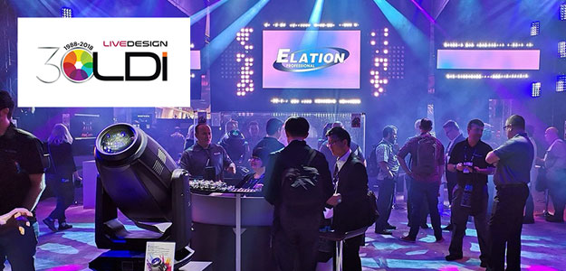 Elation z nowościami na targach LDI w Las Vegas