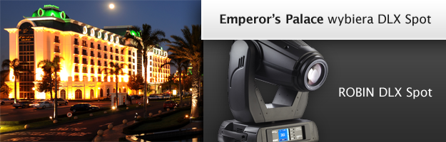 Robe DLX Spot w Emperor's Palace
