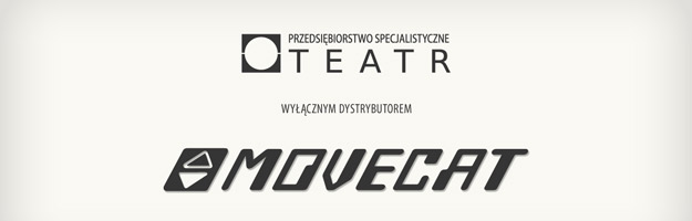 Przedsiębiorstwo Specjalistyczne TEATR oficjalnym i wyłącznym dystrybutorem Movecat w Polsce