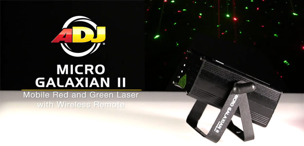 Mikroskopijny laser od ADJ