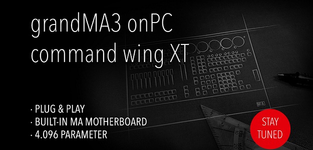 Nowy command wing XT z grandMA3 onPC na targach LDI 2019