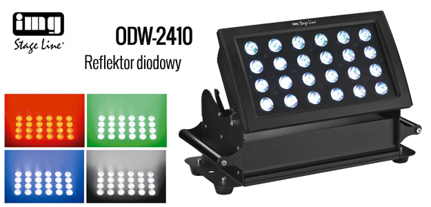 IMG Stage Line ODW-2410RGBW: nowy reflektor diodowy