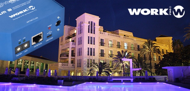 Work Pro LM 5 oświetla luksusowy hotel w Hiszpanii