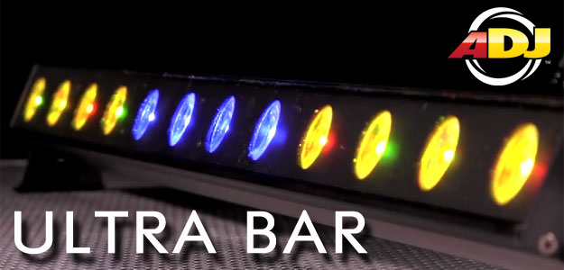 ULTRA BAR - Nowe belki naświetlające od American DJ