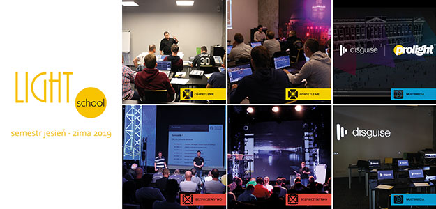 Lightschool publikuje terminarz szkoleń na semestr jesień - zima 2019