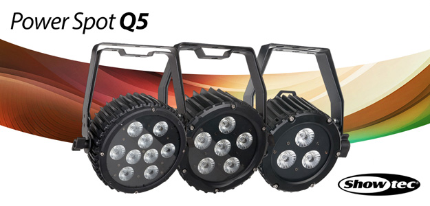 LED'owe Power Spoty Q5 od Showteca dostępne w Pro Lighting