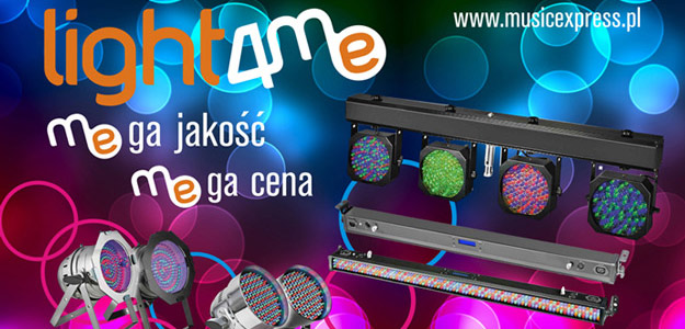 Oświetlenie Light 4 me przejmuje kontrolę - mega promocja!