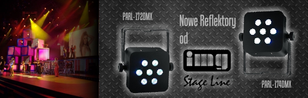 Reflektory IMG Stage Line PARL-172DMX i PARL-174DMX