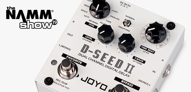 NAMM'19: Nowy, stereofoniczny delay od Joyo