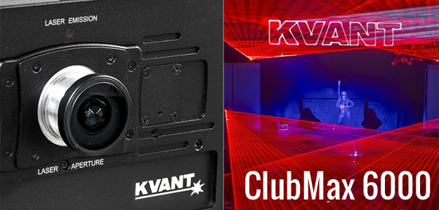 Test lasera klubowego Kvant ClubMax 6000