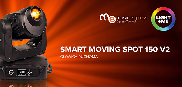 Music Express obniża cenę Light4Me Smart Moving Spot 150 V2