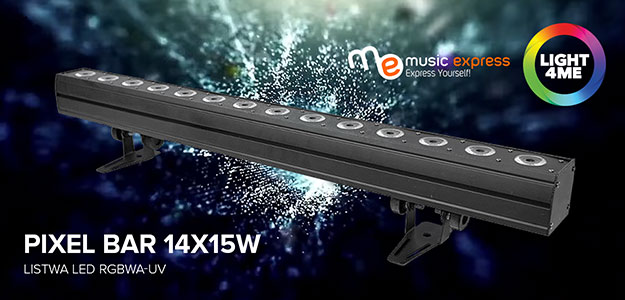 Listwa Light4Me PIXEL BAR 14x15W już dostępna