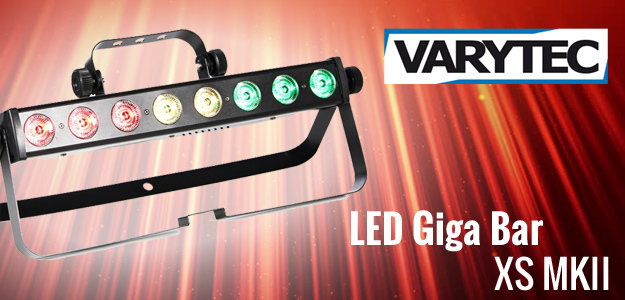 Varytec LED Giga Bar XS MKII do wielu zastosowań