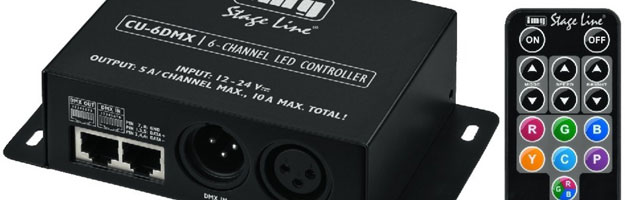 Nowy kontroler diodowy RGBW od IMG Stage Line