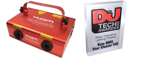 KAM DMX Star Cluster 3D Niesamowity trójwymiarowy efekt laserowy