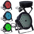 LIGHT4ME P60 LED PAR RGB reflektor sceniczny efekt oświetleniowy 60x0,9W LED - zdjęcie 1