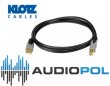 KLOTZ HiEnd Przewód Kabel USB 2.0 A-B do audio USB-AB3 3m - zdjęcie 1