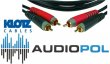 Klotz AT CC0100 kabel 2xRCA / 2xRCA 1m - zdjęcie 1