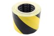 Gafer Taśma nakablowa 100mm x 25m czarno-żółta - zdjęcie 1