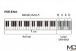 Yamaha PSR-E463 - keyboard 5 oktaw z dynamiczną klawiaturą - zdjęcie 11
