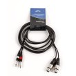 Kabel 2 x Jack Mono 2 x XLR Żeński 3m - zdjęcie 1