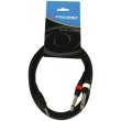 Kabel mały jack stereo - 2 x duży jack mono 1,5m - zdjęcie 1