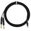 Mogami USB C - 2 x TS kabel 1,5m - zdjęcie 1