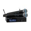 Shure SLXD24D+E/B58-G65 - Podwójny cyfrowy system - zdjęcie 1
