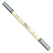 Gafer Marker Dual Tip metallic srebrny - zdjęcie 1