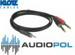 Klotz mini JACK 2 x JACK 2m AY5-0200 - zdjęcie 1