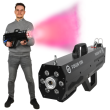 LIGHT4ME FOGun 1200 generator wytwornica dymu mgły 1200W karabin 6x3W RGB LED pasek na ramię - zdjęcie 1