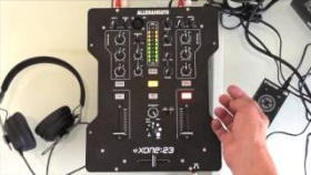 Allen &amp; Heath Xone:23 DJ Mixer Talkthrough