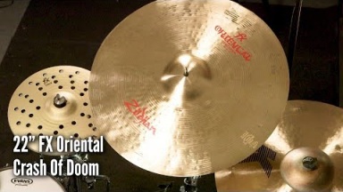 Zildjian Sound Lab: 22&quot; FX Oriental Crash Of Doom | Example #2