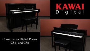 Kawai CS8 and CS11 Digital Pianos Demo