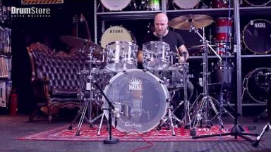 Natal Arcadia Acrylic drums + Turkish Cymbals - Konrad Ciesielski