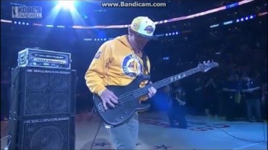 Flea - National Anthem Lakers vs. Jazz
