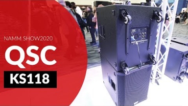 NAMM'20: QSC KS118 - superwydajny 18' subwoofer - 3600W mocy z DSP