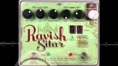 Electro Harmonix Ravish Sitar guitar pedal